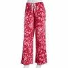 Pajamas Womens HUE® Knit Chatty Candy Hearts Classic Pajama Pants