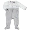 Pajamas Baby Boy (NB-9M) Rock A Bye Baby Sheep Velour Smocked Sleeper -Nautica Sales Store c8988f91 8dbb 4116 83bc 7336e0e57b04