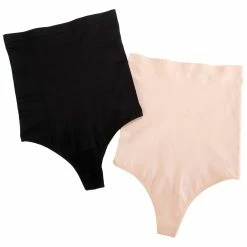 Shapewear Womens Skinnygirl 2pk. Shaping High Waist Thong Panties SG7170