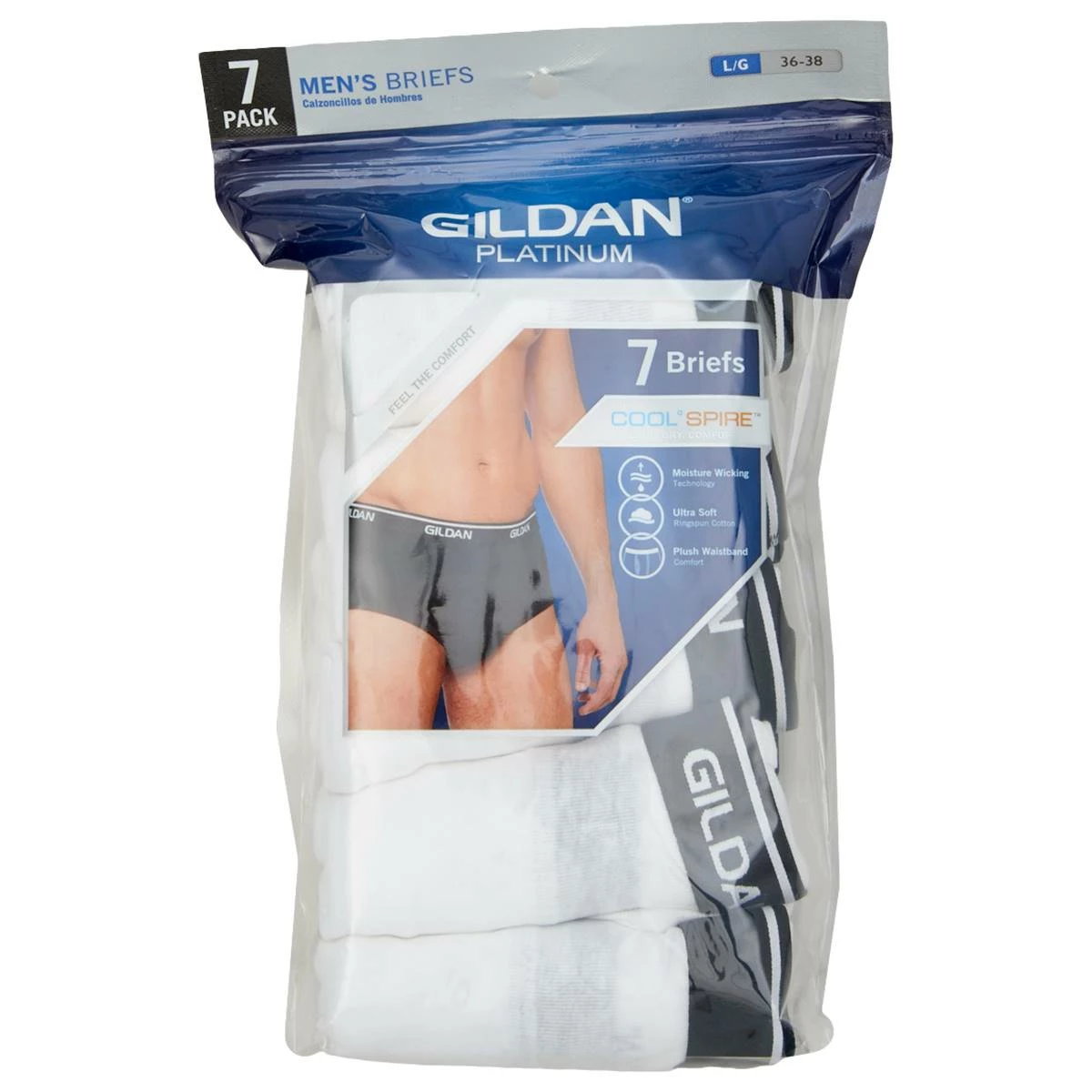 Underwear Mens Gildan® 7pk. Briefs 3 Underwear Mens Gildan® 7pk. Briefs