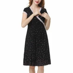 Pajamas Womens Pokkori By Kimi & Kai Maternity Nursing Nightgown -Nautica Sales Store d140c7ab bfc5 4415 9655 2634b3f36753