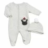 Pajamas Baby Unisex (NB-9M) René Rofé 2pc. Penguin Sleeper With Hat Set -Nautica Sales Store d4993cdc e627 40e2 be7d 1b85a70597b4