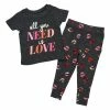 Pajamas Baby (12-24M) Jaclyn All You Need Is Love Jogger Pajama Set -Nautica Sales Store d68988b1 0276 4fc8 902a 8d014fad2784