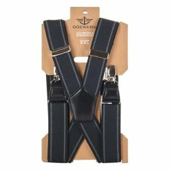 Dress Accessories Mens Dockers® X-Back Stripe Suspenders