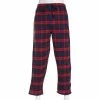 Pajamas Mens Architect® Rolled Flannel Pajama Pants - Navy