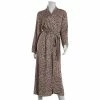 Pajamas Womens Jessica Simpson Long Sleeve 48in. Tie Front Robe-Leopard -Nautica Sales Store dbc4e59c 9d5e 4eeb a416 adb54dfb6c2f