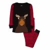 Pajamas Kids Leveret Moose 2pc. Pajama Set -Nautica Sales Store dcbb4049 ecbf 4415 a58f e6e2cdcca62d