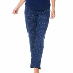 Pajamas Womens IZOD® Polka Dot Print Logo Waist Pajama Pants
