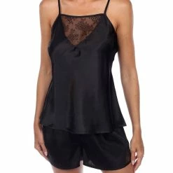 Pajamas Womens White Mark Satin Lace Cami And Shorts Pajama Set 12 Pajamas Womens White Mark Satin Lace Cami And Shorts Pajama Set -Nautica Sales Store de2e82d9 639f 4ade b255 ddccb1be0d4c