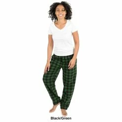 Pajamas Womens Leveret Fleece Plaid Pajama Pants -Nautica Sales Store e418186e d979 46ec 9766 a39d73ab641b