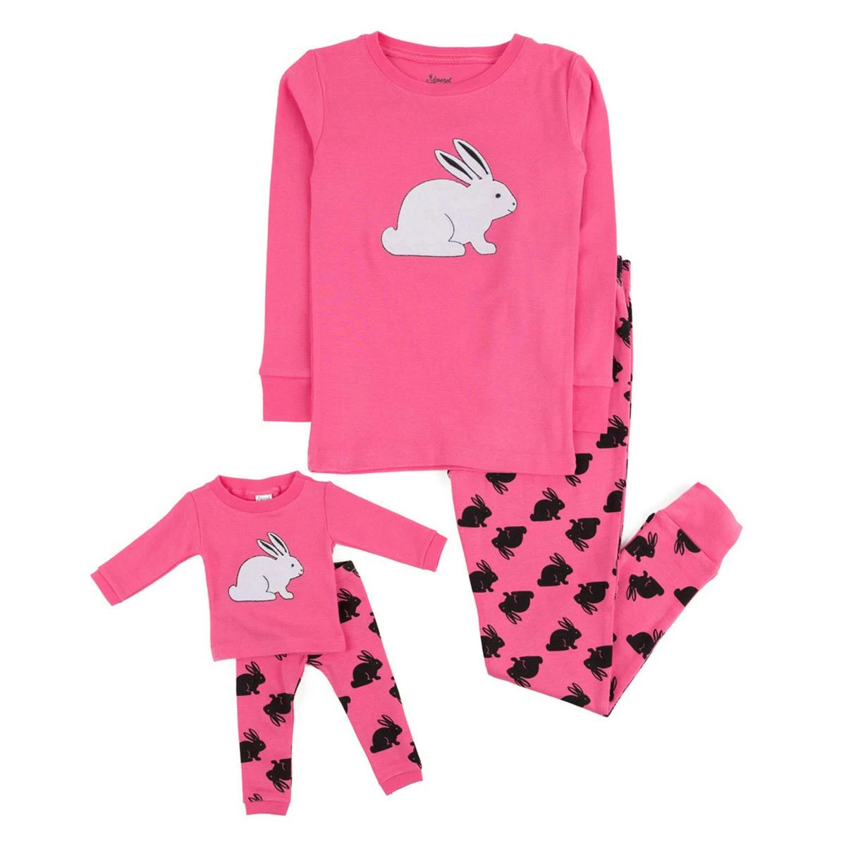 Pajamas Girls Leveret Girl And Doll Bunny Pajama Set 3 Pajamas Girls Leveret Girl And Doll Bunny Pajama Set