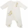Pajamas Baby Girl (NB-9M) Little Me Primrose Footie Sleeper -Nautica Sales Store e67cc8f7 6c0b 496b 954e b851d169ec08
