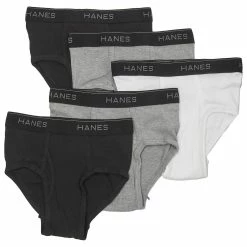 Underwear Boys (8-20) Hanes® Ultimate® 5pk. Dyed Briefs