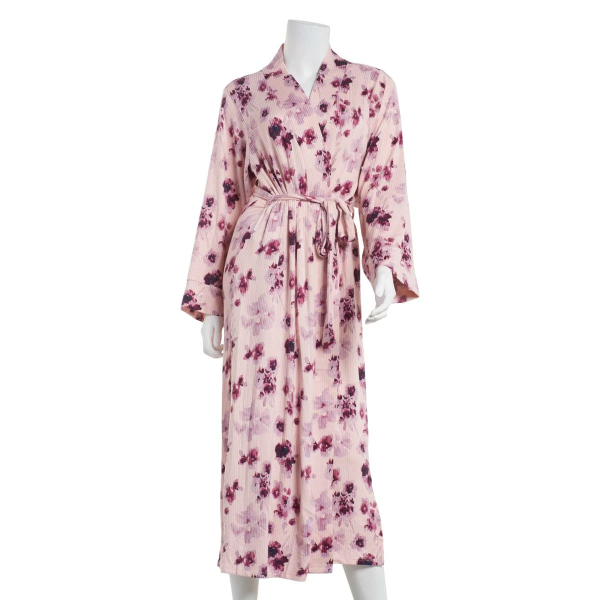 Pajamas Womens Jessica Simpson Long Sleeve Floral Hacci 48in. Robe 3 Pajamas Womens Jessica Simpson Long Sleeve Floral Hacci 48in. Robe