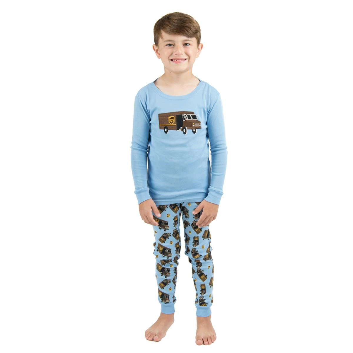 Pajamas Boys Leveret UPS 2pc. Pajama Set 3 Pajamas Boys Leveret UPS 2pc. Pajama Set