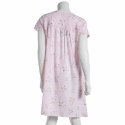 Pajamas Womens Aria Short Sleeve Pink Grid Knit Nightshirt -Nautica Sales Store e7ebbf7a c45f 4d6a 83b5 573008f6b4f9