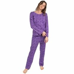 Pajamas Womens Leveret Dog Paw Pajama Set