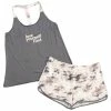 Pajamas Womens Danskin Love Yourself Racer Tank & Shorts Pajama Set -Nautica Sales Store e9673a66 130a 49cd b1bc 083d0ffb474b