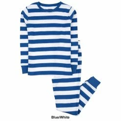 Pajamas Baby Unisex (12-24M) Leveret Cotton Striped Pajama Set -Nautica Sales Store ea28b737 6e16 4673 91a9 108199eedb3c