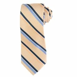 Dress Accessories Mens Perry Ellis Gillian Stripe Tie - Taupe