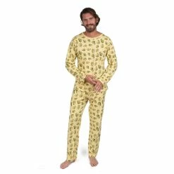 Pajamas Mens Leveret 2pc. Avocado Pajama Set