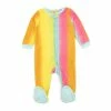 Baby Girl (6-24M) Leveret Rainbow Footie Fleece Pajamas -Nautica Sales Store f365468c 575d 4427 8a5d 7472f545817c