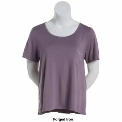 Pajamas Plus Size Jessica Simpson Round Neck Pajama Tee W/Pocket -Nautica Sales Store f454f7e7 d9d6 4c13 858a 4540ba1b521b