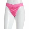 Underwear Womens René Rofé Waist No Time Dot Thong Panties