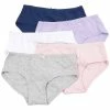 Girls (7-16) René Rofé 5pk. Juliana Heart Underwear