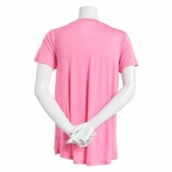 Pajamas Plus Size René Rofé Pajama Tee With High Low Hem -Nautica Sales Store f85cc9b4 62eb 4807 b854 102cefb65ffe