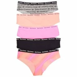 Underwear Juniors Juicy Couture 5pk. Raw Edge Hipster JC7242-5PKAD