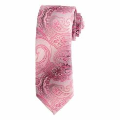 Dress Accessories Mens Architect® Deal Paisley Tie - Fuchsia