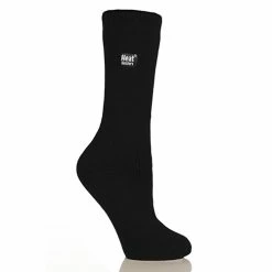 Socks & Hosiery Womens Heat Holders® Light Solid Crew Socks